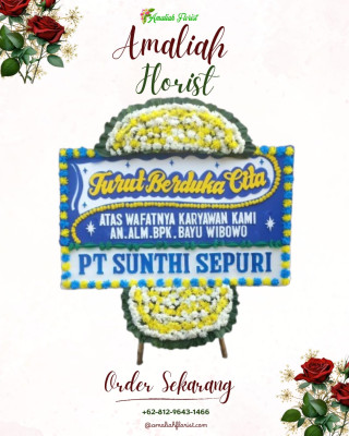 Papan Bunga Duka di Walelagama